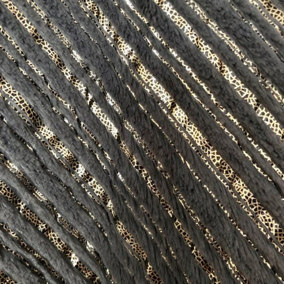 Zara Contrasting Silver/Gold Metallic Sweater/Sweatshirt - S - Picture 7 of 9